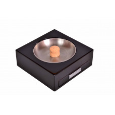 Пепельница Lubinski трубочная с ящичком, черная (шт.)